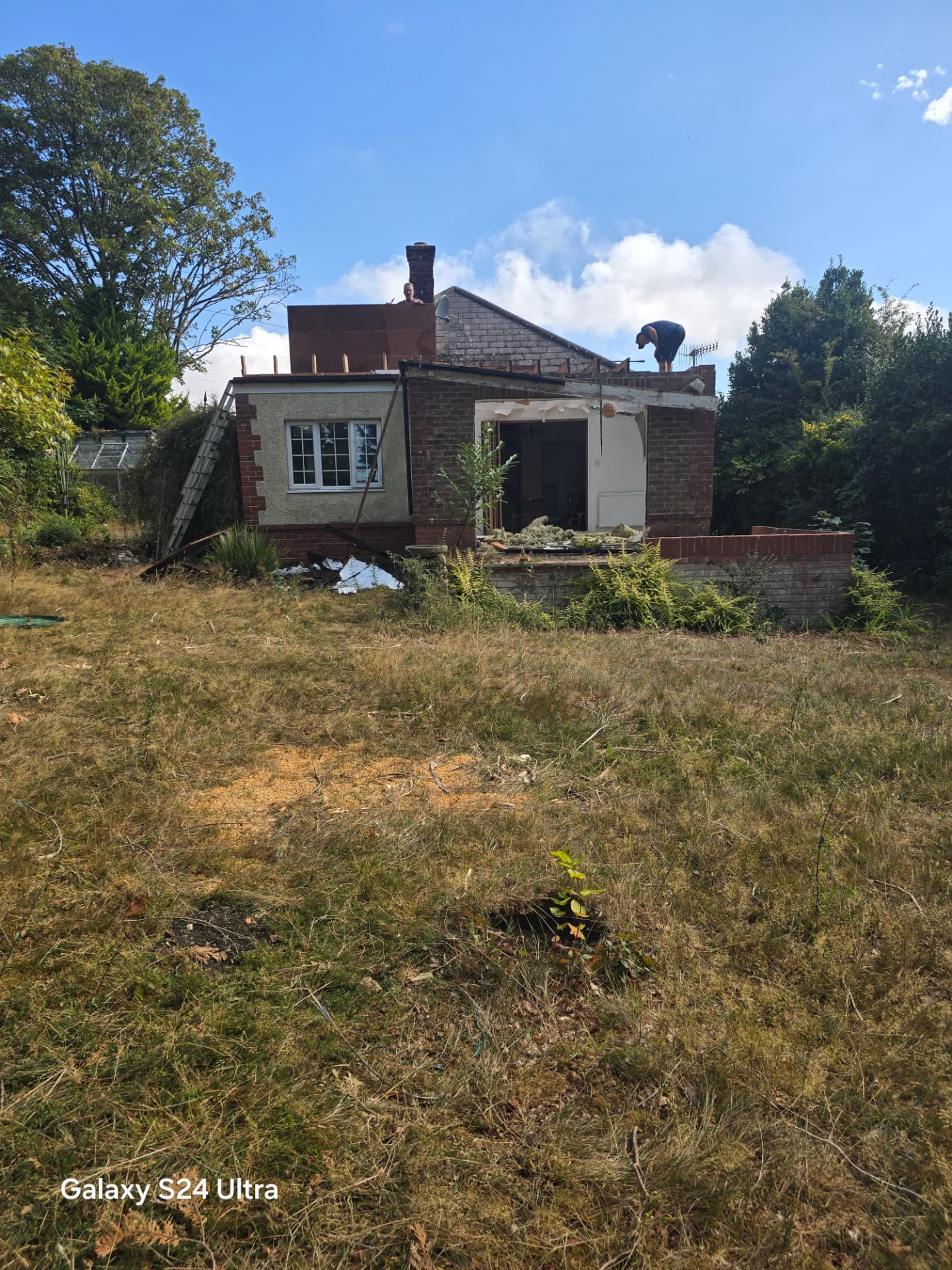 Excavation and site clearance project in Worthing — house extension dig-out